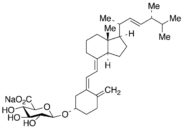 Vitamin D2 beta-D-Glucuronide Sodium Salt