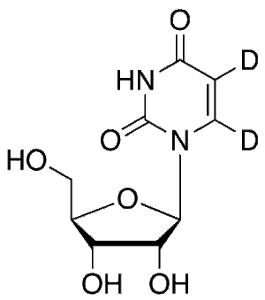 Uridine-5,6-d2