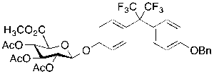 4,4'-[2,2,2-Trifluoro-1-(trifluoromethyl)ethylidene]-O-benzyl Mono-Beta-D-glucuroniC Acid Methyl Ester 2,3,4-O-Triacetate