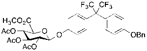 4,4'-[2,2,2-Trifluoro-1-(trifluoromethyl)ethylidene]-O-benzyl Mono-b-D-glucuroniC Acid Methyl Ester 2,3,4-O-Triacetate