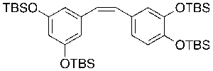 Tetra-O-(tert-butyldimethyl)silyl cis-Piceatannol