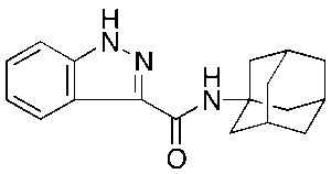 N-Tricyclo[3.3.1.13,7]dec-1-yl-1H-Indazole-3-carboxamide