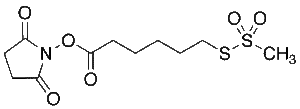 N-Succinimidyloxycarbonylpentyl Methanethiosulfonate