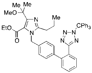 N-Trityl O-Methyl Ether Olmesartan Acid Ethyl Ester