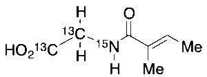 Tiglyl Glycine-13C2,15N