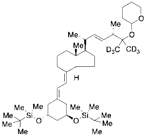 25-O-Tetrahydropyranyl-1,3-di-O-tert-butyldimethylsilyl Paricalcitol-d6
