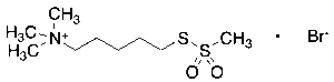 [5-(Trimethylammonium)pentyl] Methanethiosulfonate Bromide