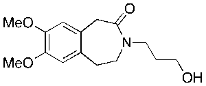 1,3,4,5-Tetrahydro-3-(3-hydroxypropyl)-7,8-dimethoxy-2H-3-benzazepin-2-one