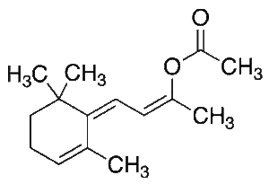 4-(2,6,6-Trimethyl-2-cyclohexen-1-ylidene)-2-acetoxybut-2-ene