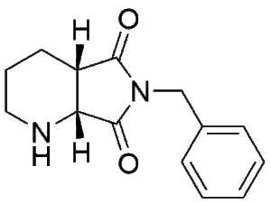 cis-8-Benzyl-7,9-dioxo-2,8-diazabicyclo[4.3.0]-nonane(Relative stereochemistry)