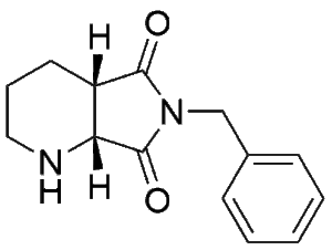 cis-8-Benzyl-7,9-dioxo-2,8-diazabicyclo[4.3.0]-nonane(Relative stereochemistry)