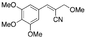 Alpha-(3,4,5-Trimethoxybenzylidene)-Beta-methoxypropylnitrile
