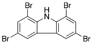 1,3,6,8-Tetrabromocarbazole
