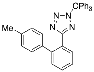 N-Triphenylmethyl-5-[4'-methylbiphenyl-2-yl]tetrazole