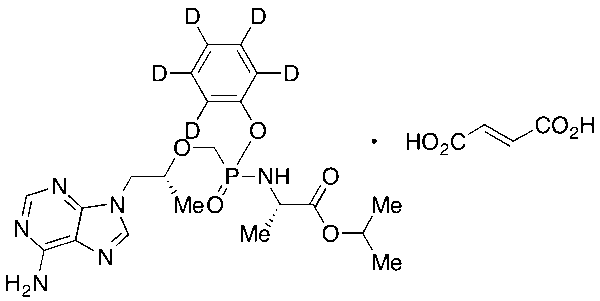 Tenofovir Alafenamide-d5 Fumarate (diastereomers)