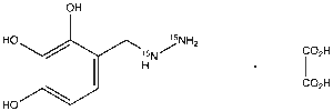 2,3,4-Trihydroxybenzylhydrazine-15N2 Oxalic Acid Salt (>90%)
