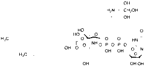 UDP-3-O-[R-3-Hydroxymyristoyl]-N-[R-3-hydroxymyristoyl] Glucosamine Tris Salt