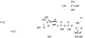 UDP-3-O-[R-3-Hydroxymyristoyl]-N-[R-3-hydroxymyristoyl] Glucosamine Tris Salt