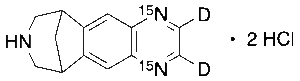 Varenicline-d2,15N2 Dihydrochloride