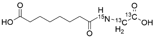 Suberyl Glycine-13C2,15N