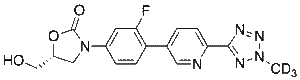 Tedizolid-(d1,d2,d3) Deuterium Mixture
