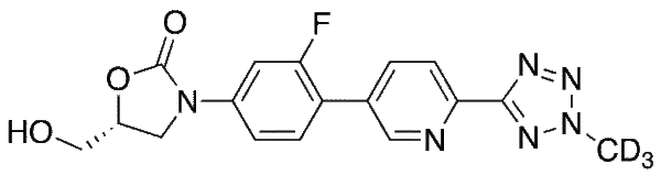Tedizolid-(d1,d2,d3) Deuterium Mixture
