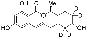 alpha-Zearalenol-d4 (Major)
