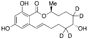 alpha-Zearalenol-d4 (Major)