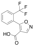 5-[2-(Trifluoromethyl)phenyl]-1,2-oxazole-4-carboxylic Acid