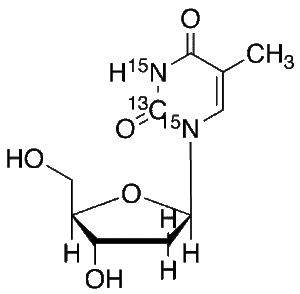 Thymidine-13C,15N2