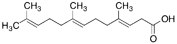 (3E,7E)-4,8,12-Trimethyl-3,7,11-tridecatrienoic Acid