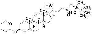 TBDMS-(3b)-3-[(Tetrahydro-2H-pyran-2-yl)oxy]-chol-5-en-24-oic Acid