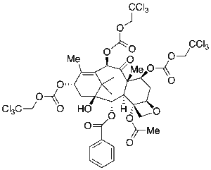 7,10,13-Tri-O-trichloroethoxycarbonyl-10-deacetyl Baccatin III