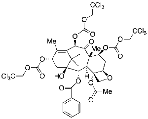 7,10,13-Tri-O-trichloroethoxycarbonyl-10-deacetyl Baccatin III