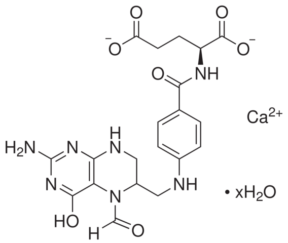 Folinic acid calcium salt, pentahydrate