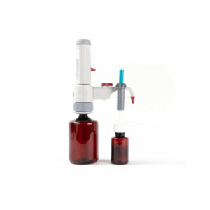 Dispenser set for total glycerin test kit