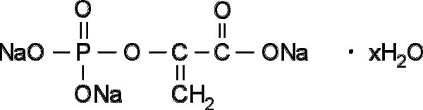 Phosphoenol pyruvic acid, trisodium salt, hydrate