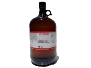 Diethyl Ether ACS Reagent, Anhydrous, ≥99.0%, with BHT as Inhibitor - 4L