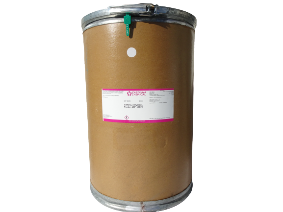 Caffeine Powder Anhydrous Pure, USP, ≥99.0% - 20KG