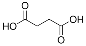 Succinic acid, free acid, ACS