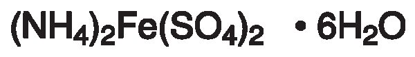 Ferrous ammonium sulfate, hexahydrate