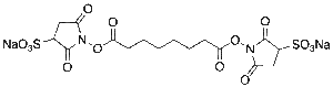 Suberate Bis(sulfosuccinimidyl) Sodium Salt (~85%)