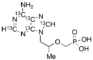 rac Tenofovir-13C5 (>90%)