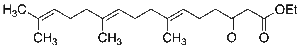 (6E,10E)-7,11,15-Trimethyl-3-oxohexadeca-6,10,14-trienoic Acid, Ethyl Ester,(Mixture of Isomers)