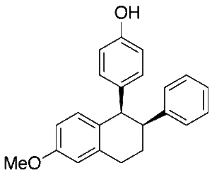 cis-4-(1,2,3,4-Tetrahydro-6-methoxy-2-phenyl-1-naphthalenyl)phenol