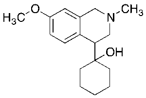 1-(1,2,3,4-Tetrahydro-7-methoxy-2-methyl-4-isoquinolinyl)-cyclohexanol