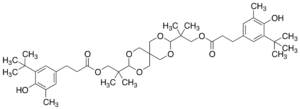 2,4,8,10-Tetraoxaspiro[5.5]undecane-3,9-diylbis(2-methylpropane-2,1-diyl) bis(3-(3-(tert-butyl)-4-hydroxy-5-methylphenyl)propanoate)