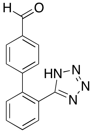 2'-(1H-Tetrazol-5-yl)-1,1'-biphenyl-4-carboxaldehyde (Losartan Impurity)