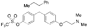 1,1,1-Trifluoromethanesulfonic Acid  (E)-4-[1-[4-[2-(Dimethylamino)ethoxy]phenyl]-2-phenyl-1-buten-1-yl]phenyl Ester