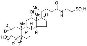 Taurodeoxycholic-2,2,3,4,4-d5 Acid (d5 major)